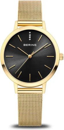 Bering Quarzuhr Bering Classic gold glänzend