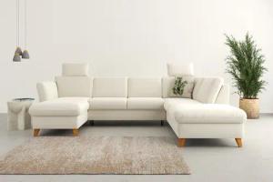 Home affaire Wohnlandschaft Trelleborg U-Form, Federkern-Polsterung,
