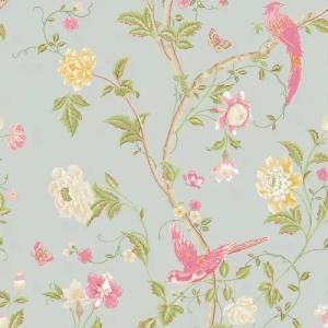 LAURA ASHLEY Vliestapete Summer Palace, gemustert,