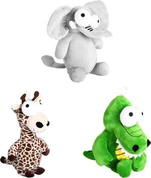 Pippolipo Kuscheltier Plüschtier Stofftier Krokodil Elefant