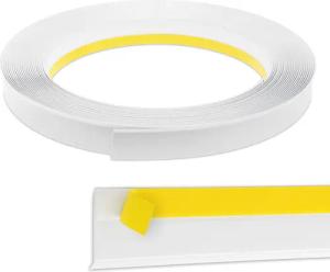 Nobily Fensterleiste PVC-Flachleiste, 50mm mit Lippe,selbstklebend,