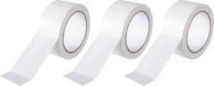 varivendo Klebepad 3x UV-PVC-Band glatt weiß