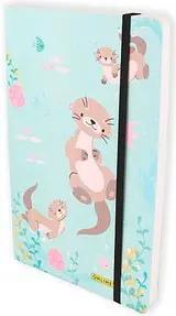 ONLINE® Notizbuch Bullet Journal Otter DIN A5 punktraster, mehrfarbig Softcover 144 Seiten