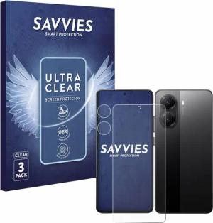 Savvies Displayschutzfolie Schutzfolie für Xiaomi Poco