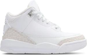 Jordan Aj3 Retro Unisex Schuhe - Weiß - Größe: 27.5 - Leder - Foot Locker