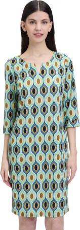Cartoon Druckkleid Cartoon Casual-Kleid mit Muster