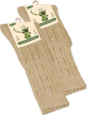 Cotton Prime® Socken (2-Paar) mit Zopfmuster