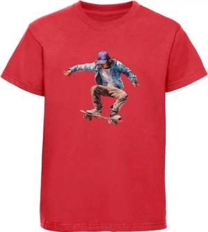 MyDesign24 T-Shirt Kinder Print Shirt springender