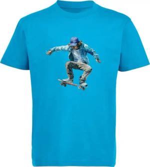MyDesign24 T-Shirt Kinder Print Shirt springender