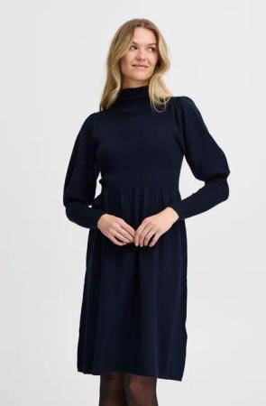fransa Strickkleid FRDEDINA Strickkleid mit Puffärmeln