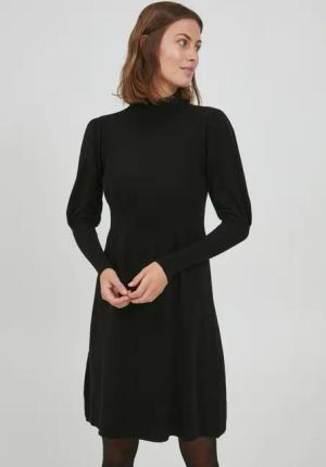 fransa Strickkleid FRDEDINA Strickkleid mit Puffärmeln