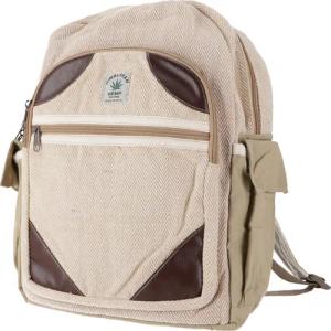 Guru-Shop Freizeitrucksack Ethno Hanf Rucksack -