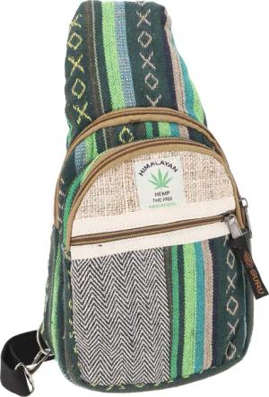 Guru-Shop Freizeitrucksack Extravaganter Ethno Baumwoll/Hanf Rucksack,..