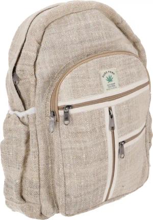 Guru-Shop Freizeitrucksack Ethno Hanf Rucksack, großer
