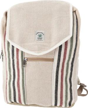 Guru-Shop Freizeitrucksack Ethno Hanf Rucksack gestreift