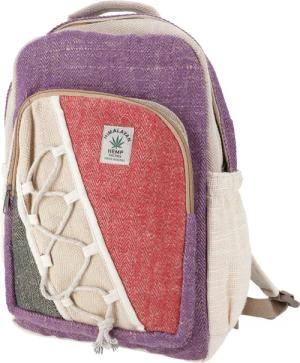 Guru-Shop Freizeitrucksack Ethno Hanf Rucksack -