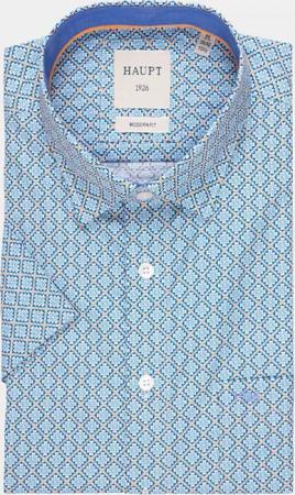 Haupt Kurzarmhemd Kurzarmhemd mit All-Over-Print in
