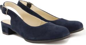 Ulla Popken Lederpumps Veloursleder Zierspange Weite