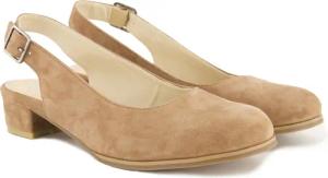 Ulla Popken Lederpumps Veloursleder Zierspange Weite