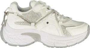 Laura Biagiotti Sneaker Weißer Damensneaker: Nubuk,