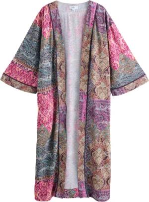 Next Kimono Maxi-Kimono mit langen Ärmeln