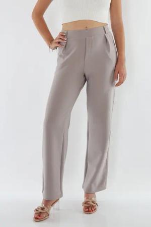 MIRROSI Stretch-Hose Damen Hose mit breitem