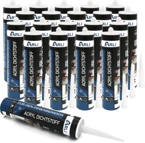 ARLI Spachtelmasse 20x Acryl 310ml Dichtstoff