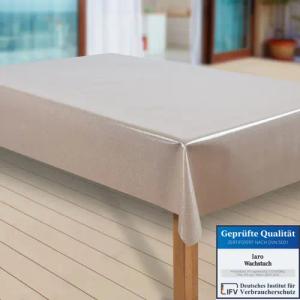 laro Tischdecke Wachstuch-Tischdecken Abwaschbar Elligent Glitter