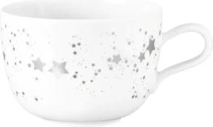 Seltmann Weiden Tasse "Liberty - Silver Stars", (1 tlg.), Milchkaffeeobertasse 0,38 l