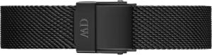 Daniel Wellington DW Armband mesh Sterling 12mm Black