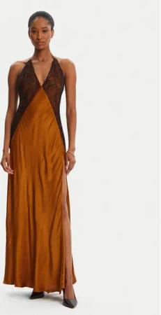 BARDOT Abendkleid Estrella Haltrel 59977DB Braun Regular Fit