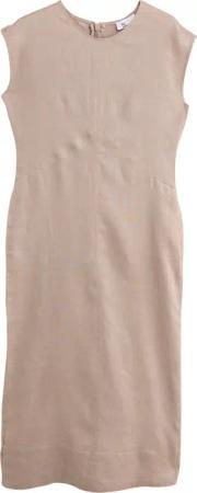 Next Midikleid Gerades Premium-Midikleid aus 100 %
