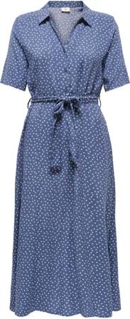 JACQUELINE de YONG Shirtkleid Hemdblusenschnitt mit