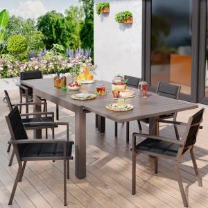 GUNJI Gartenstuhl Klappstuhl (2er Set), bequem,
