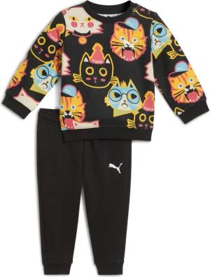 PUMA Jogginganzug "Minicats Moody Cat AOP Jogginganzug Kinder"
