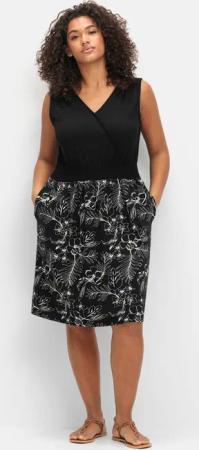 Sheego Jerseykleid "Jerseykleid"