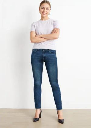 ONLY Skinny-fit-Jeans "ONLBLUSH MID SK ANK RW DNM TAI264"