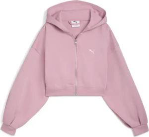 PUMA Hoodie "Wardrobe Essentials Sports Legacy Cropped Kapuzenjacke Damen"