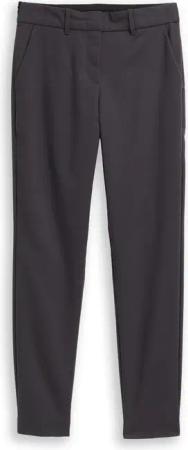 TOM TAILOR Damen TTMIA Slim Hose, grau, Uni, Gr. 40/30