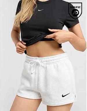 Nike Phoenix Fleece Shorts Damen - Damen, Grau
