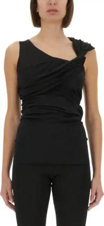 Rick Owens - "Sahara" Top - Größe 44 - schwarz