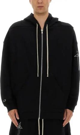 Rick Owens - Jumbo Jason's Hoodie - Größe S - schwarz