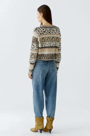 Oui - Pullover - Größe 36 DAMEN - weiß