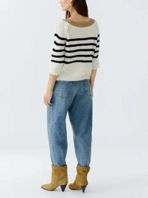 Oui - Pullover - Größe 42 DAMEN - weiß
