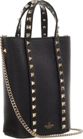 Valentino Garavani Pochettes - Pouch Rockstud Alce - Gr. unisize - in Schwarz - für Damen