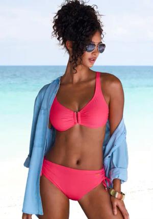 LASCANA Bikini-Hose Damen koralle Gr.42