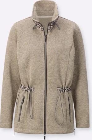 Strickfleecejacke
