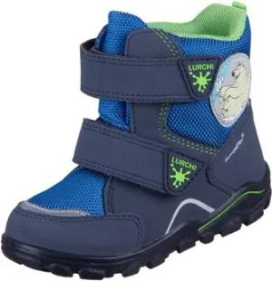 Lurchi  Moonboots Kalle Dark Blue Applegreen Textil