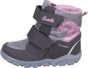 Lurchi Moonboots Kalea Grey Pink Textil