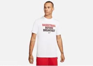 Nike T-Shirt Dri-fit Basketball Before Breakfast